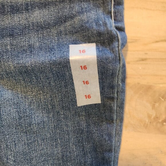OLD NAVY Jeans High Rise Super Skinny Women's Size 16 Stretch Dark Blue NWT NEW - Picture 7 of 11